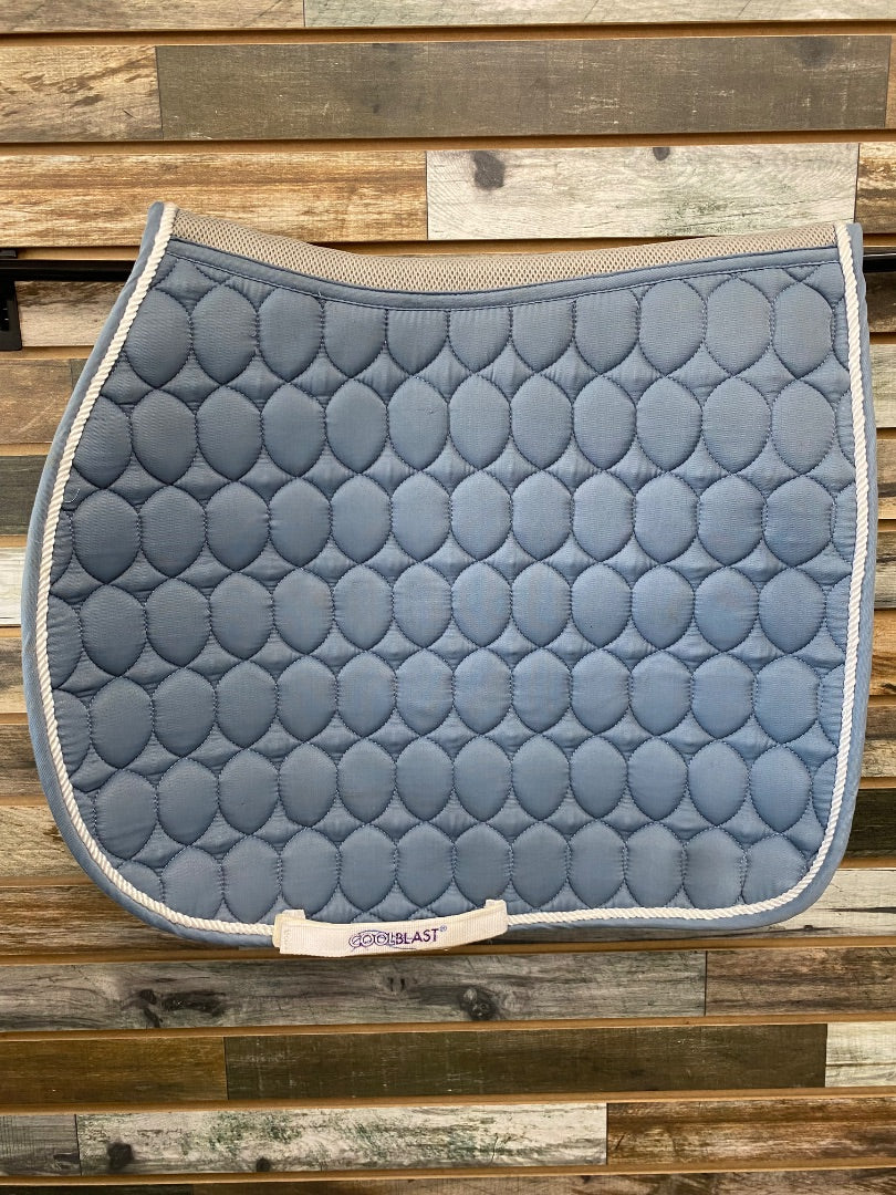 USED CoolBlast All Purpose Saddle Pad  Light Blue