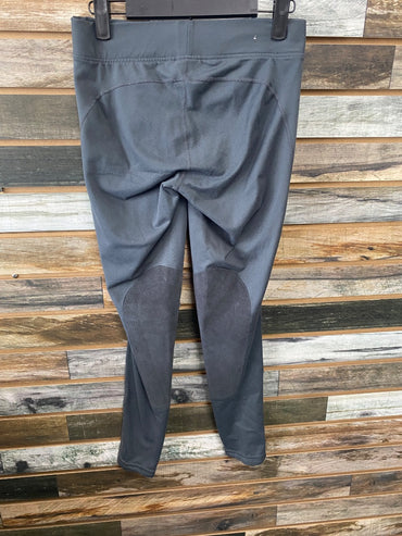 USED Kerrits Youth English Breeches M Gray