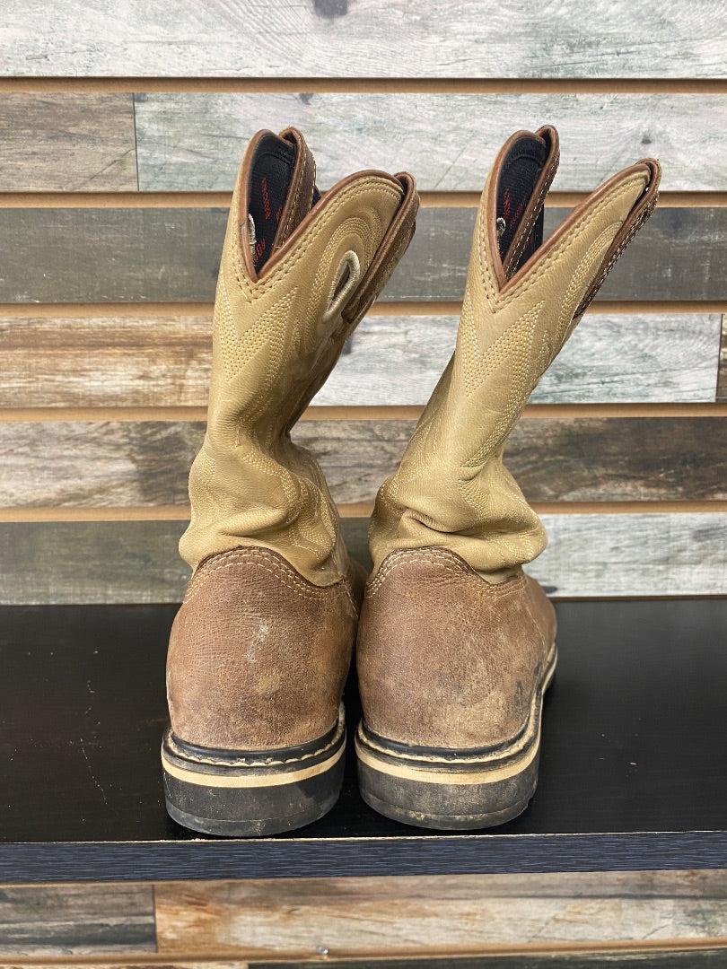 USED Rocky Ladies Western Boots 10M Brown/Tan