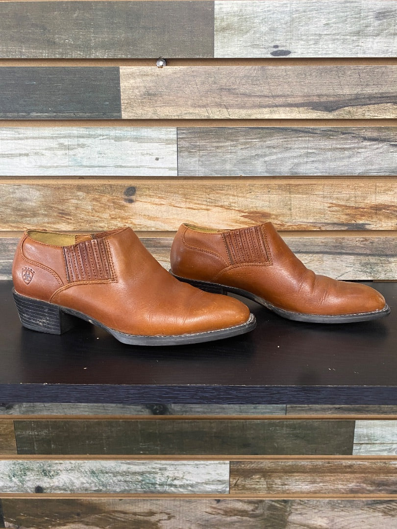 USED Ariat Sonora Lo Booties 6 Light Brown