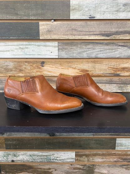 USED Ariat Sonora Lo Booties 6 Light Brown
