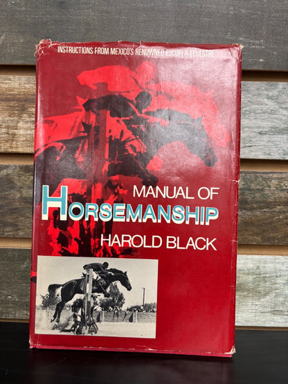 USED Harold Black Manual Of Horsemanship