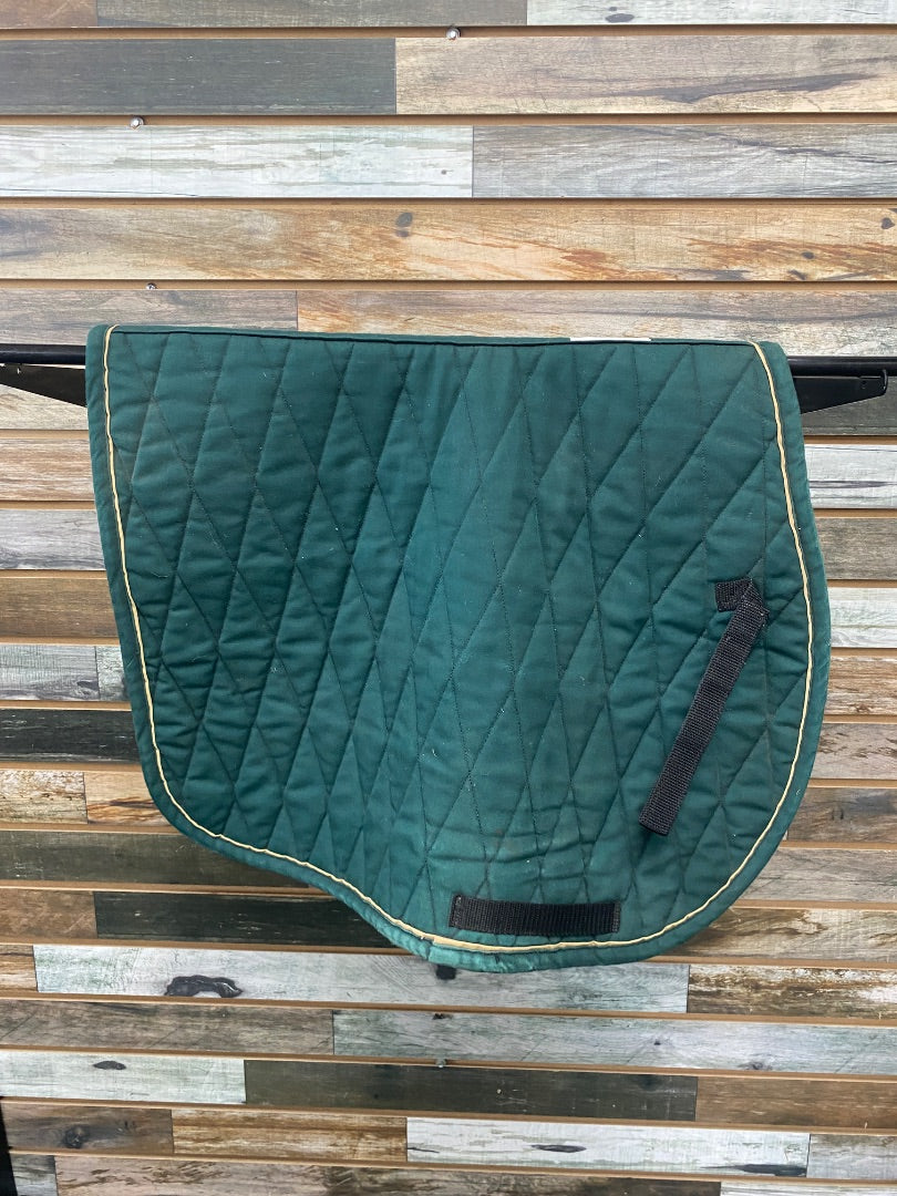 USED Tolkat Classic II AP Saddle Pad Full Hunter Green