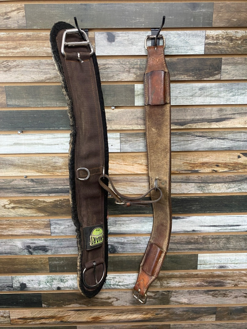 USED  ShoMe Custom Saddlery Ranch Saddle Full Quarter Horse Bars 15 1/2"seat/ 6" gullet Light Oil