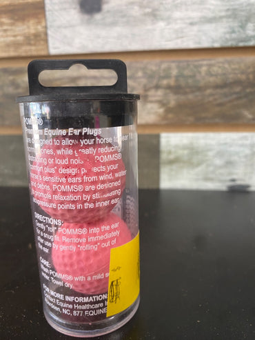 USED Poms New in Box-Ear Plugs, Pink  Pink
