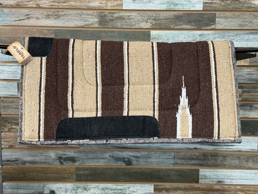 USED (New) Tabelo Navajo Felt Pad 30x30 Brown/Tan