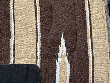 USED (New) Tabelo Navajo Felt Pad 30x30 Brown/Tan