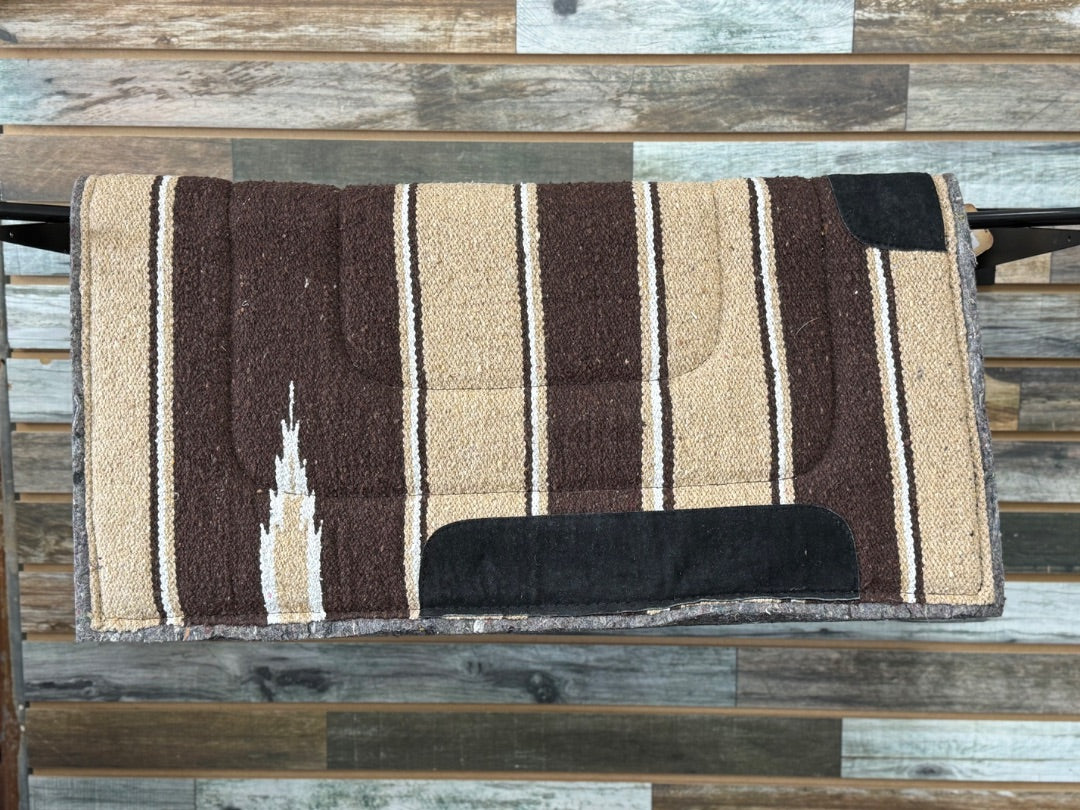 USED (New) Tabelo Navajo Felt Pad 30x30 Brown/Tan