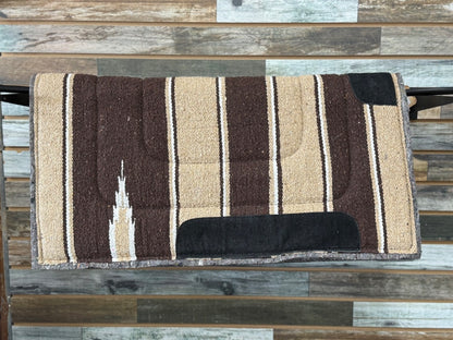USED (New) Tabelo Navajo Felt Pad 30x30 Brown/Tan
