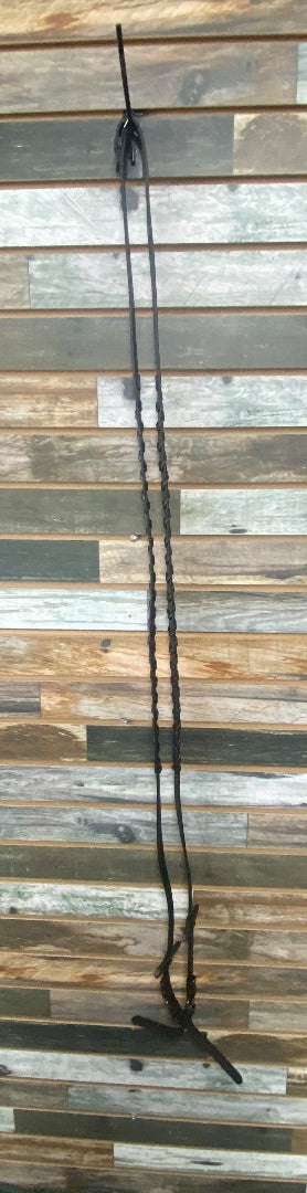 USED  Black, Cob Flash Standard Noseband Bridle, w/Reins Cob Black
