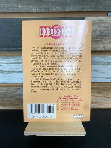 USED "Thoroughbred Wonders Yearling": Joanna Campbell