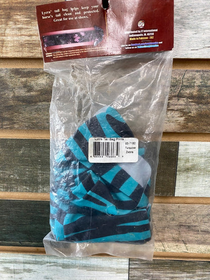 USED Tough 1 New in Bag Tough 1 Tail Bag  Turquoise/Black