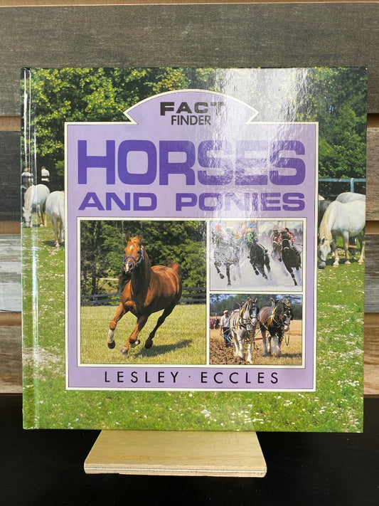 USED "Fact Finder Horses and Ponies": Lesley Eccles