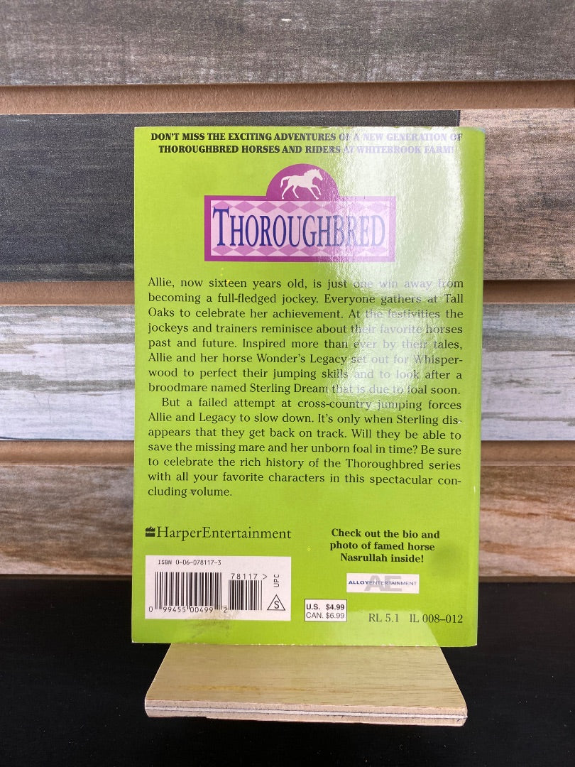 USED "Thoroughbreds Legacys Gift": Joanna Campbell