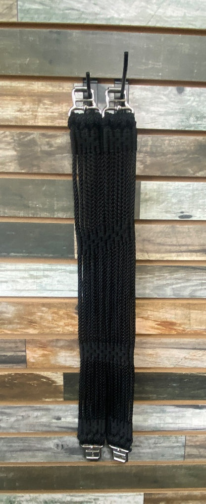 USED  Rope Girth Black Like New 27" Black