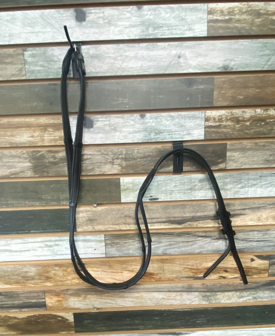 USED  Black Leather w/Stops  Black