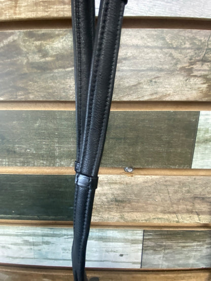 USED  Black Leather w/Stops  Black