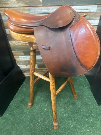 USED Beval Beval Jump Saddle 16.5 Tan