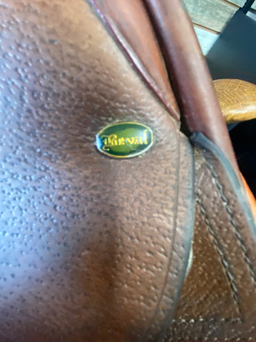 USED Beval Beval Jump Saddle 16.5 Tan