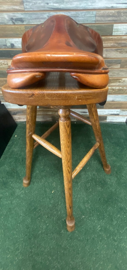 USED Beval Beval Jump Saddle 16.5 Tan