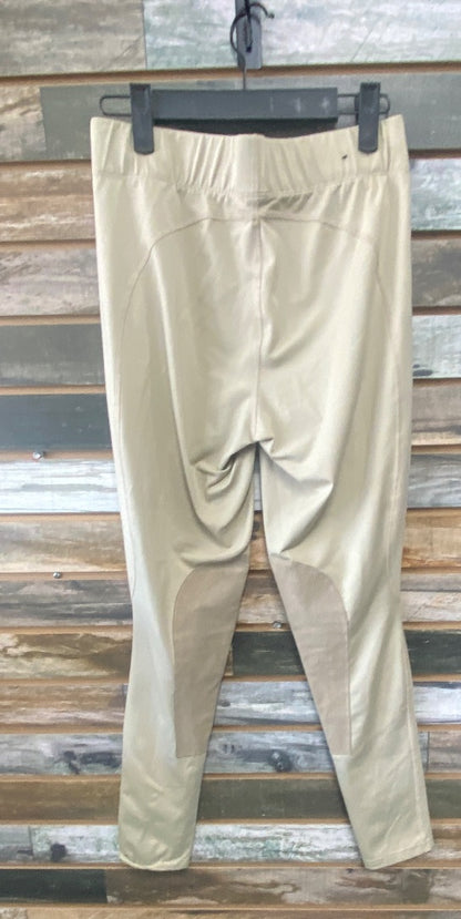 USED Kerrits Kerrits Tan Knee Patch Breeches Large Tan