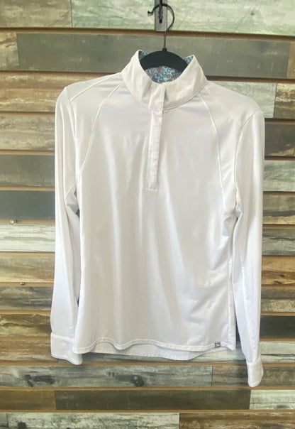 USED  RJ Classics White Long-Sleeve Show Shirt