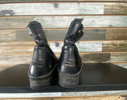 USED Ovation Black Paddock Boots  Black