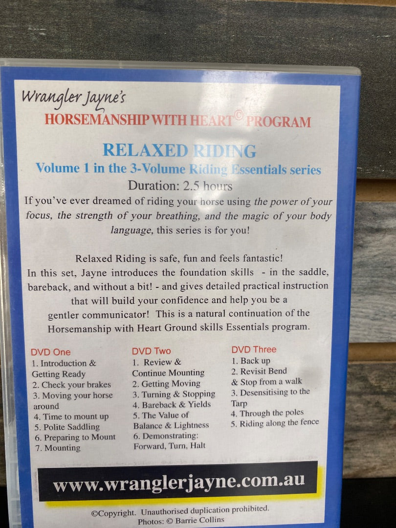 USED  Relaxed Riding DVD