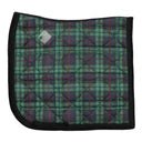 Dapplebay Holiday Plaid Dressage Saddle Pads