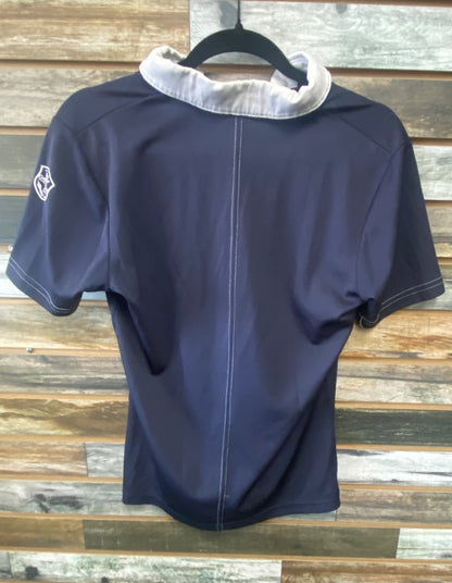 USED Gersemi Gersemi Shirt Medium Medium Navy/White