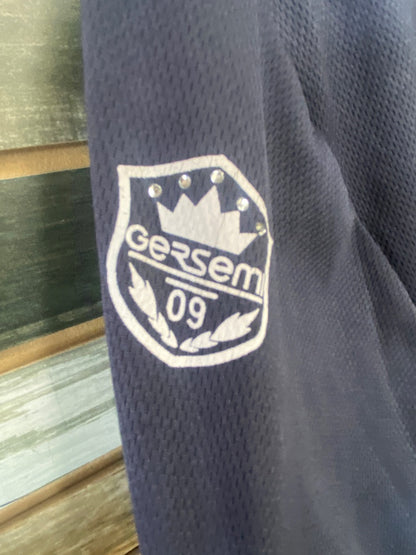 USED Gersemi Gersemi Shirt Medium Medium Navy/White