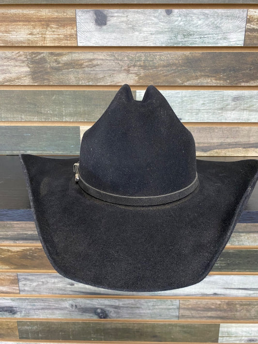 USED Stetson Ladies Western Hat 7 1/4” Black