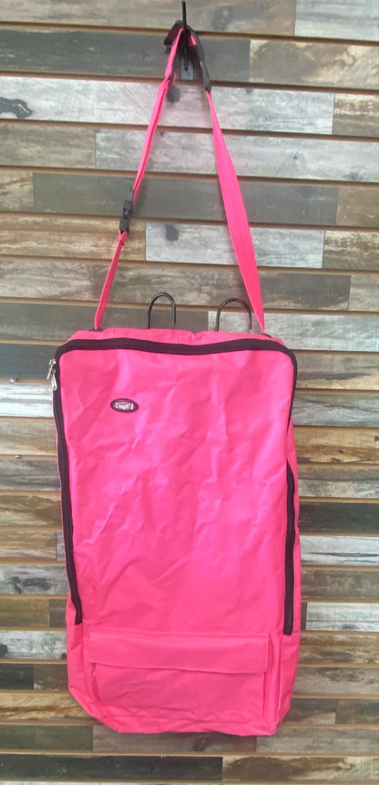 USED Tough1 Bridle/Tack Bag  Hot Pink w/Black Trim