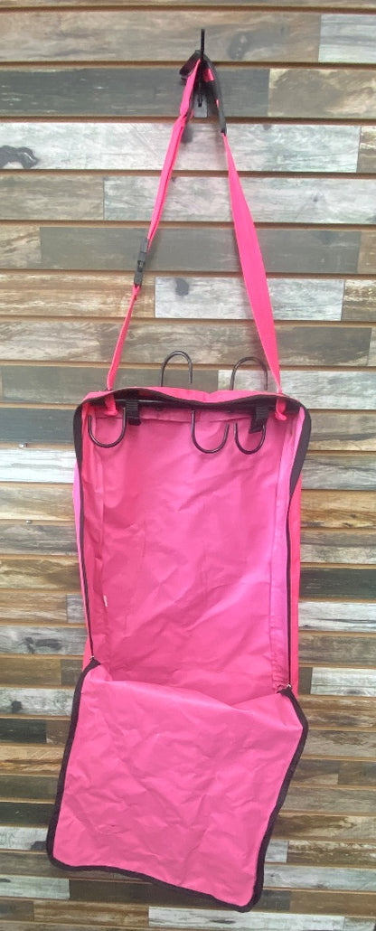 USED Tough1 Bridle/Tack Bag  Hot Pink w/Black Trim