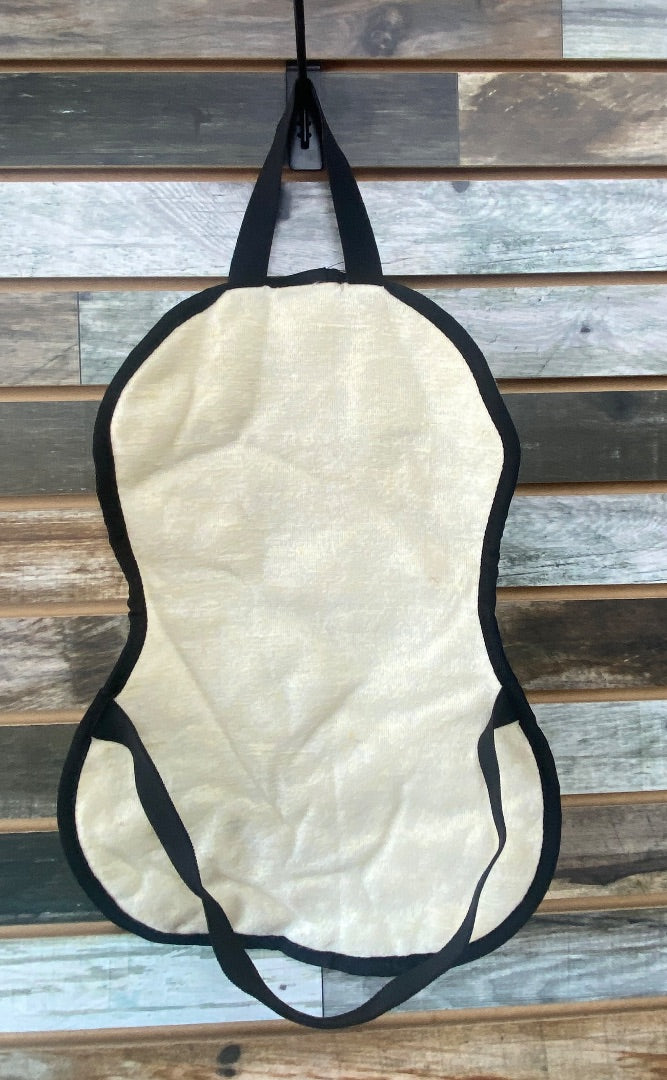 USED  Fleece Saddle Cushion o/s Fleece/Black
