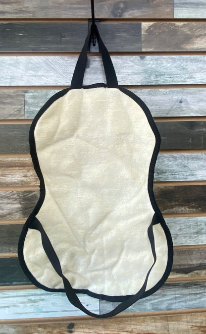 USED  Fleece Saddle Cushion o/s Fleece/Black