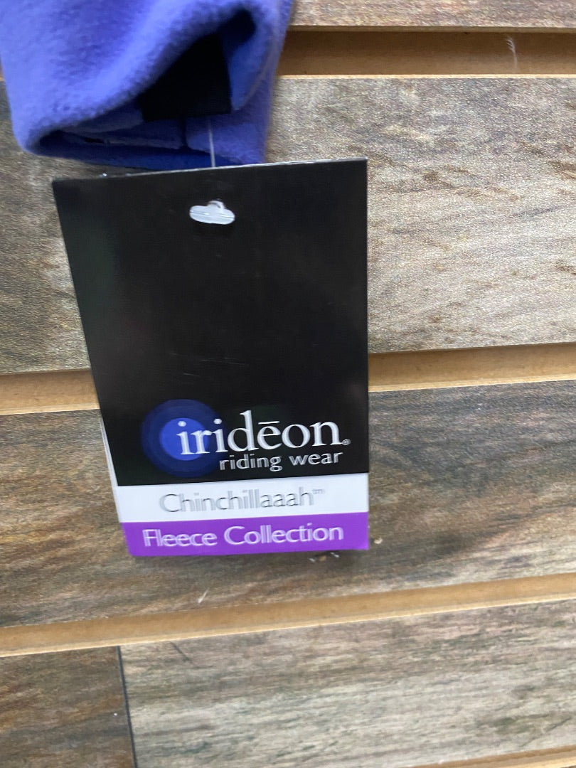 USED Irideon NWT, Purple Fleece Long Sleeve Top Large Purple