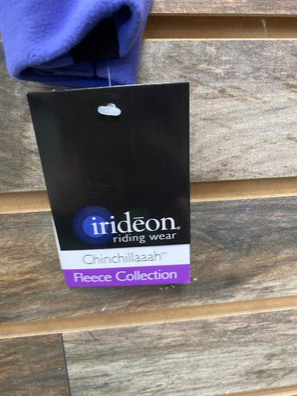 USED Irideon NWT, Purple Fleece Long Sleeve Top Large Purple
