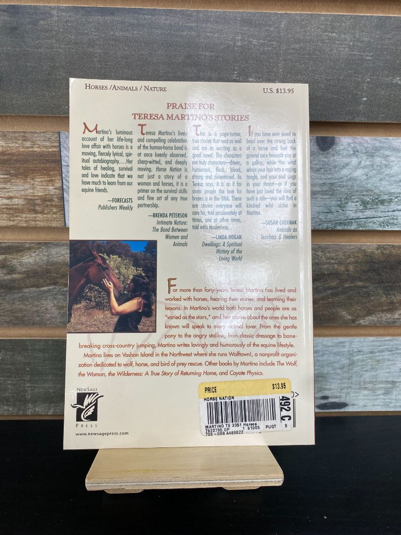 USED  "Horse Nation": Teresa Tsimmu Martino
