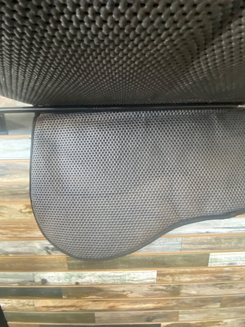 USED Tucker Tucker Trail Saddle Pad 27" x 30" Hunter Green/Black