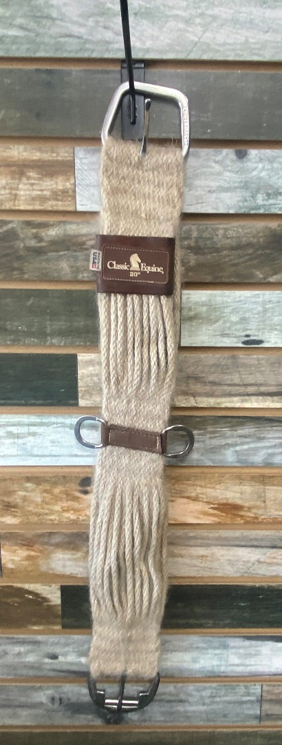 USED Classic Equine Mohair Classic Equine Cinch 30" 30" Tan