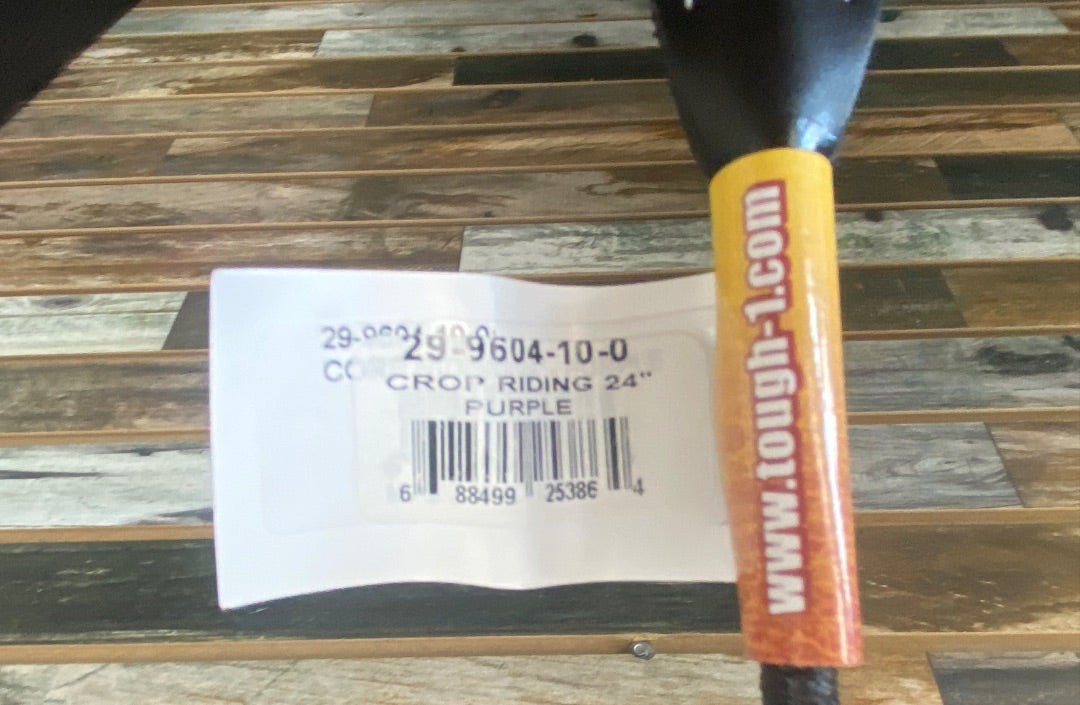 USED Tough1 NWT Tough 1 Purple Riding Crop 24" 24" Purple