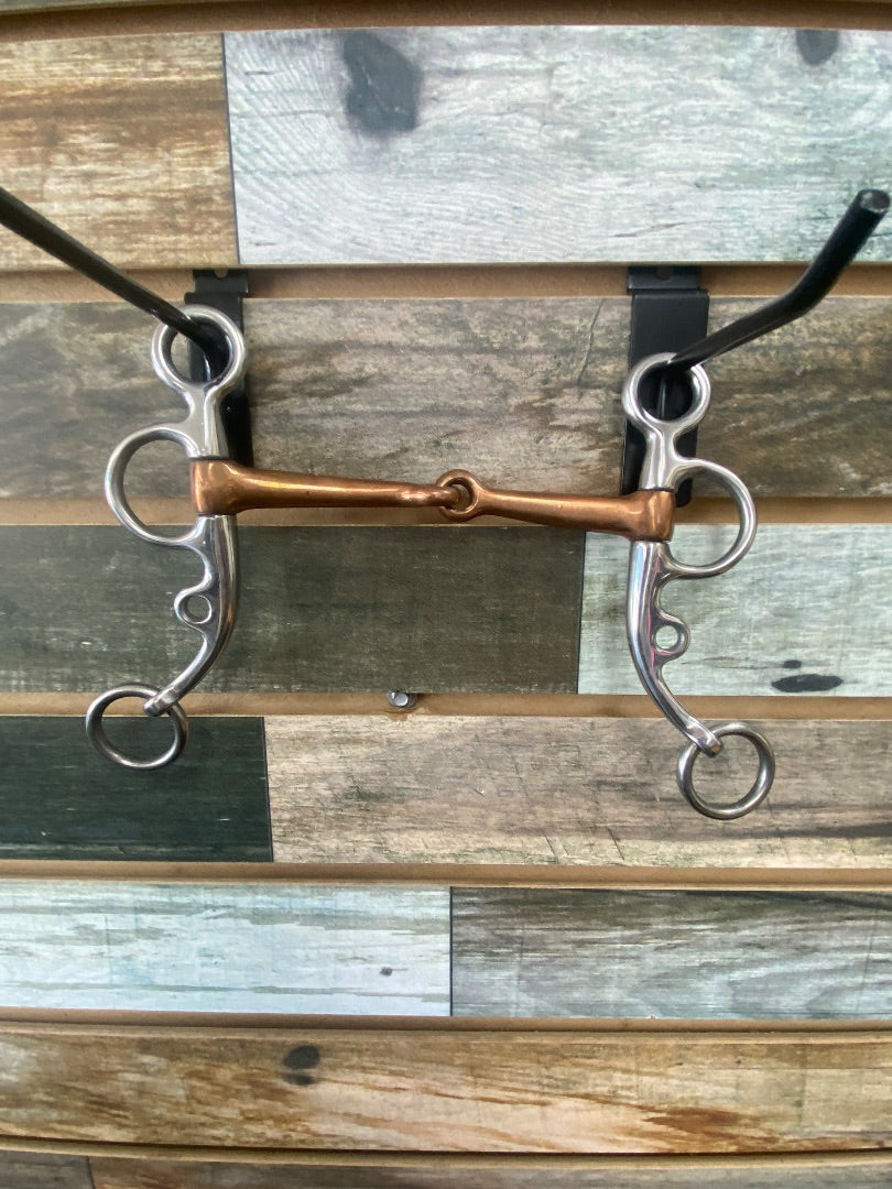 USED  Argentine Snaffle, copper 5"
