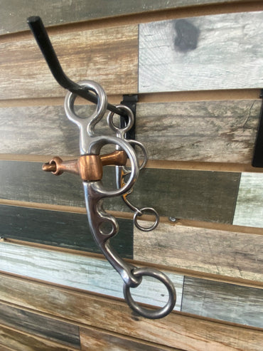 USED  Argentine Snaffle, copper 5"