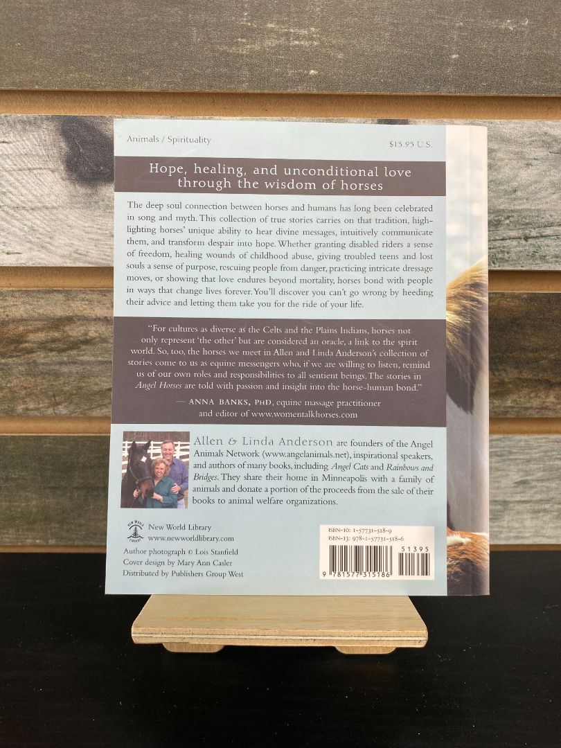 USED "Angel Horses: Divine Messengers of Hope" by Allen & Linda Anderson