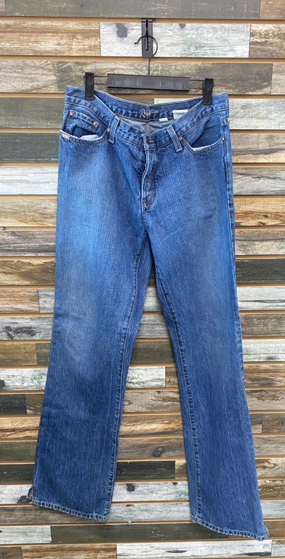 USED Cruel Girl Slim Jean 13 X Long Dark Wash