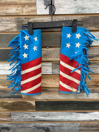 USED Patriotic Tough1 Sportboot Covers with Fringe