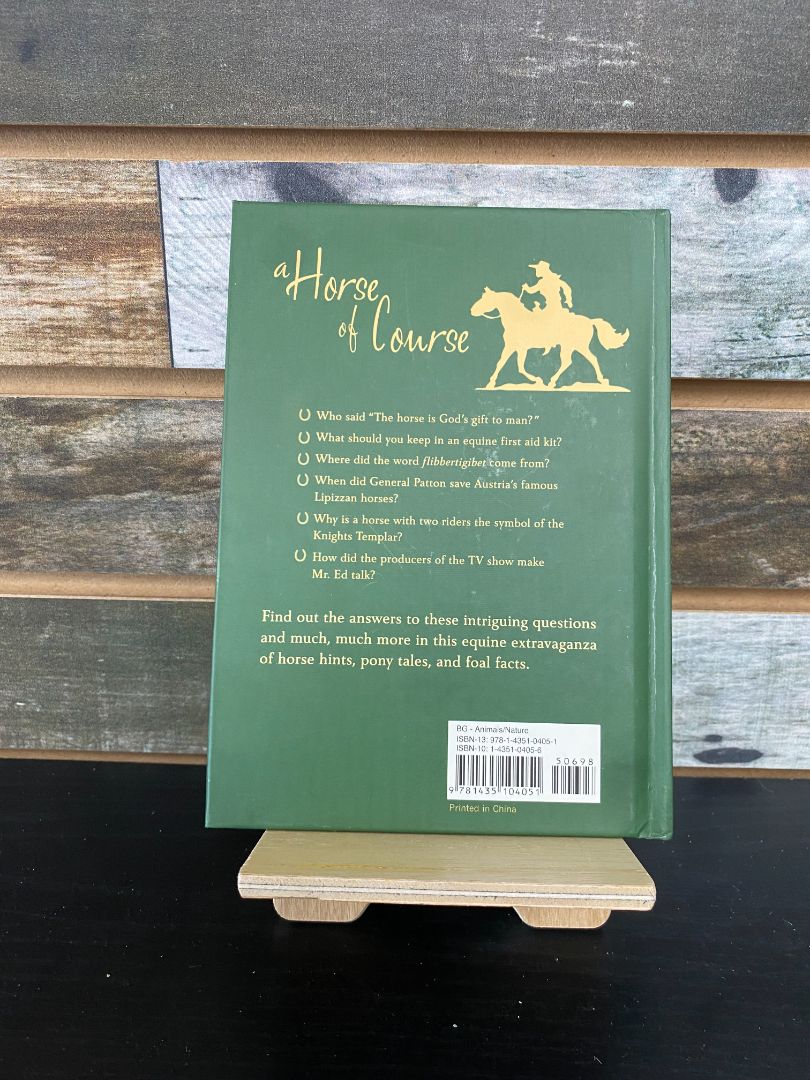 USED Mary Frances Budzik "A Horse of Course: Round Up of Equine Facts"