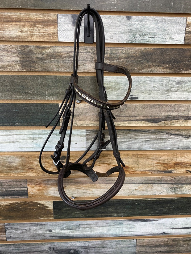 USED Pony Bridle with Bedazzled Browband