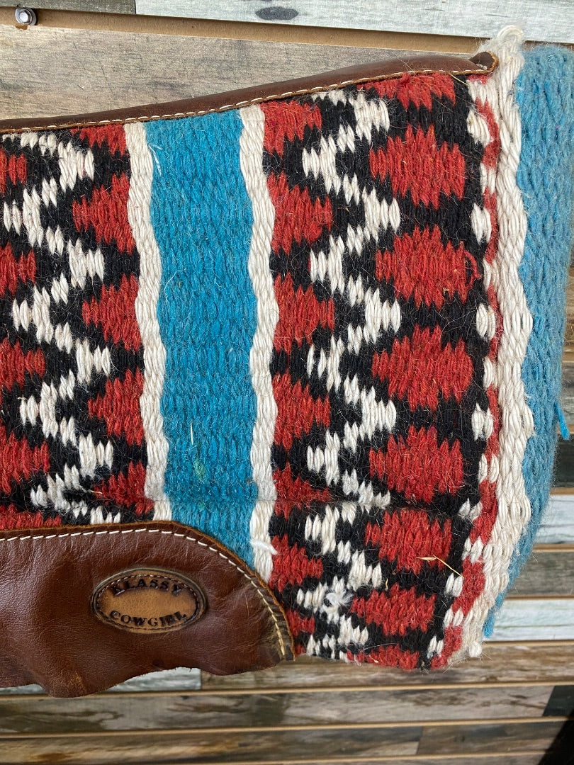 USED 28" x 28" Klassy Cowgirl Western Pony Pad